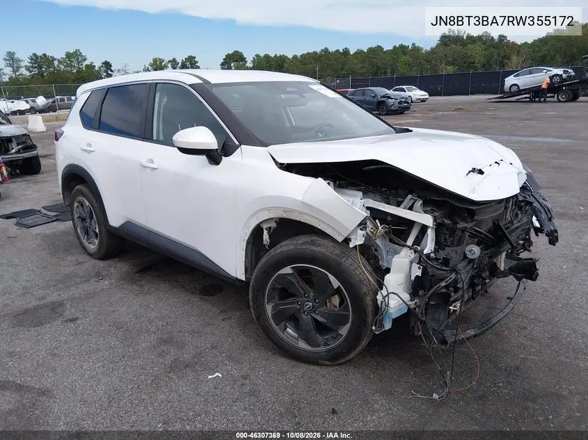 NISSAN ROGUE 2024, VIN JN8BT3BA7RW355172