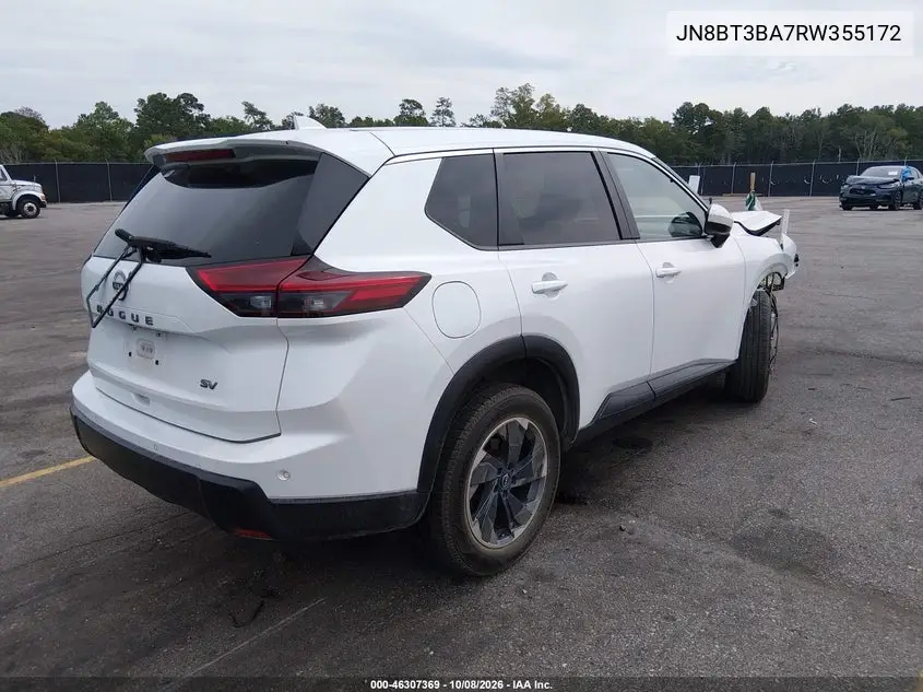 2024 NISSAN ROGUE VIN JN8BT3BA7RW355172 — фото 4
