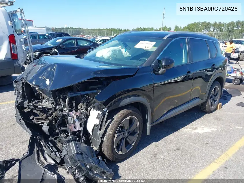 2024 NISSAN ROGUE VIN 5N1BT3BA0RC720428 — фото 2