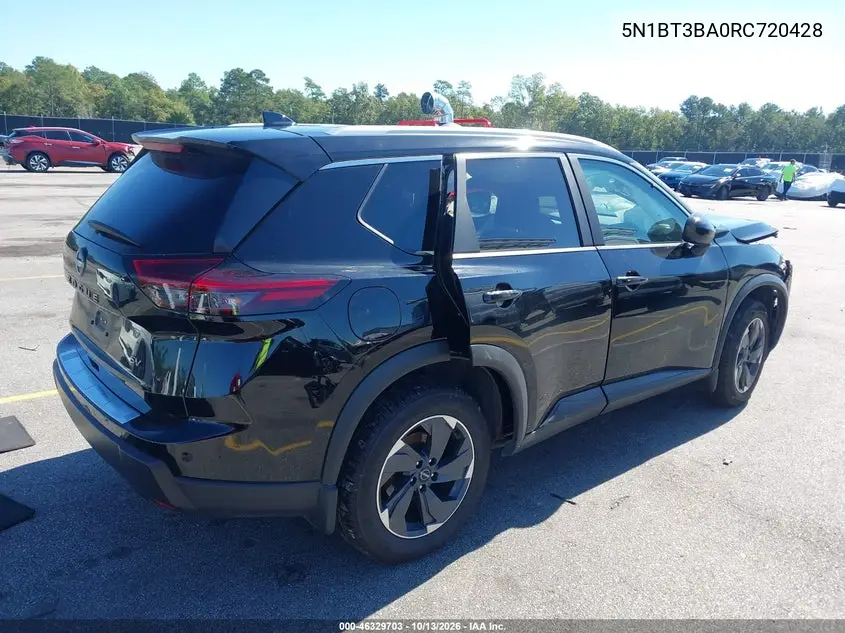 2024 NISSAN ROGUE VIN 5N1BT3BA0RC720428 — фото 4