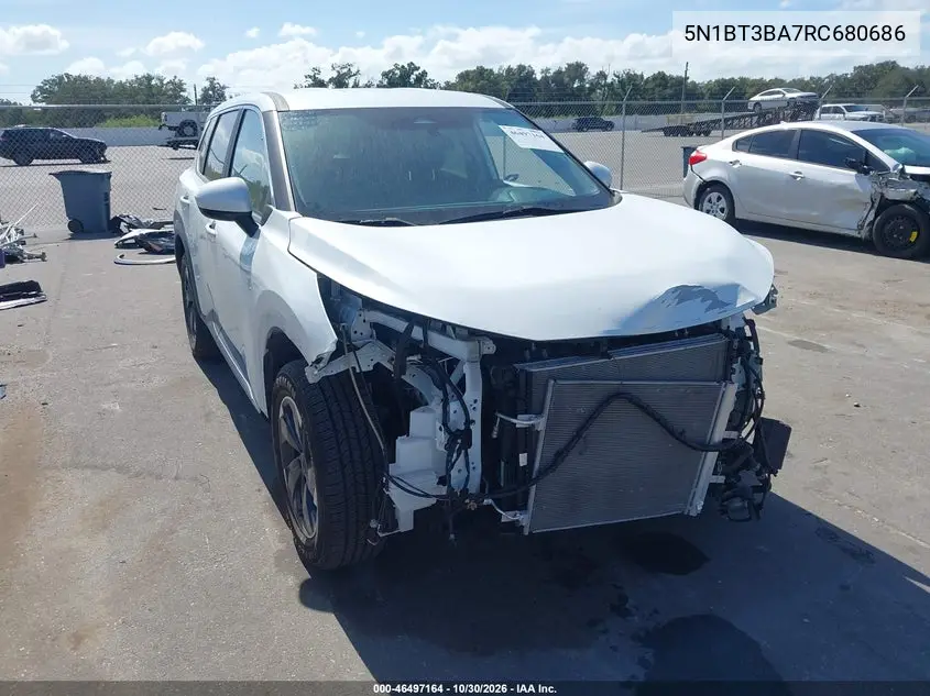 NISSAN ROGUE 2024, VIN 5N1BT3BA7RC680686