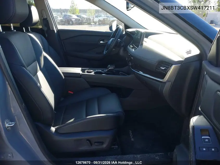 2025 NISSAN ROGUE VIN JN8BT3CBXSW417211 — фото 5