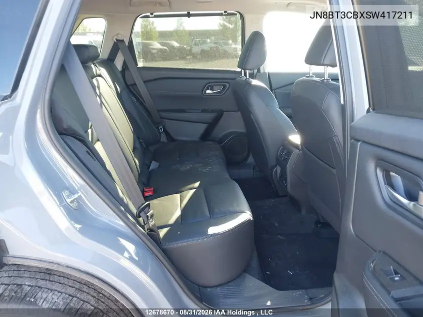 2025 NISSAN ROGUE VIN JN8BT3CBXSW417211 — фото 8