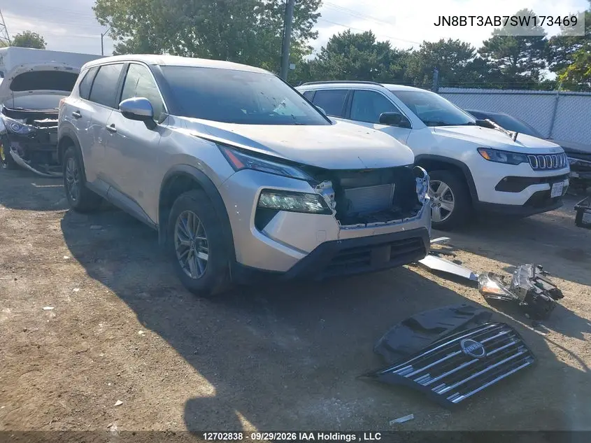 NISSAN ROGUE 2025, VIN JN8BT3AB7SW173469