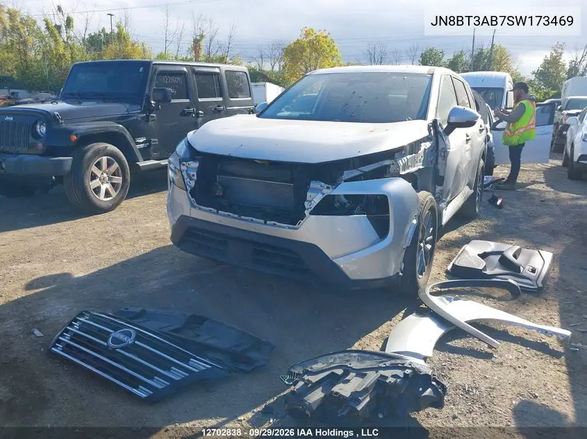 2025 NISSAN ROGUE VIN JN8BT3AB7SW173469 — фото 2