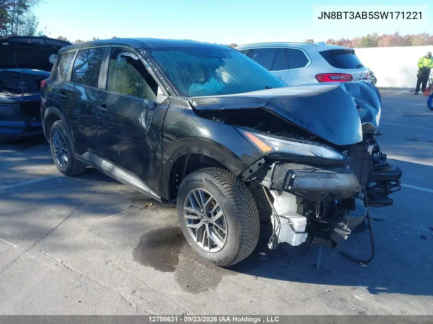 NISSAN ROGUE 2025, VIN JN8BT3AB5SW171221