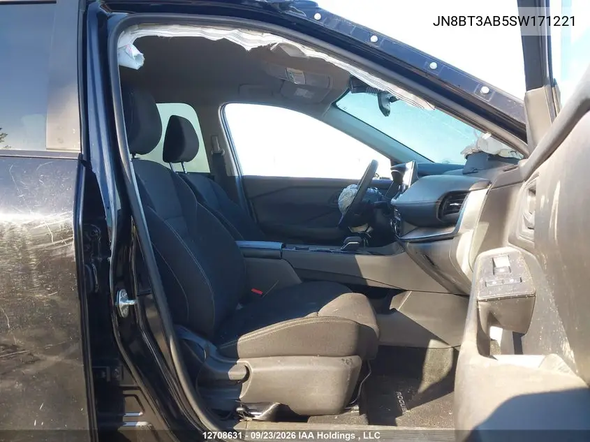2025 NISSAN ROGUE VIN JN8BT3AB5SW171221 — фото 5