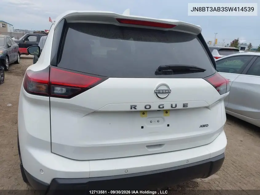 2025 NISSAN ROGUE VIN JN8BT3AB3SW414539 — фото 16