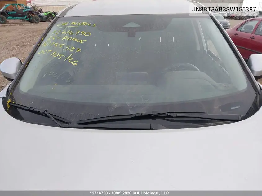 2025 NISSAN ROGUE VIN JN8BT3AB3SW155387 — фото 18