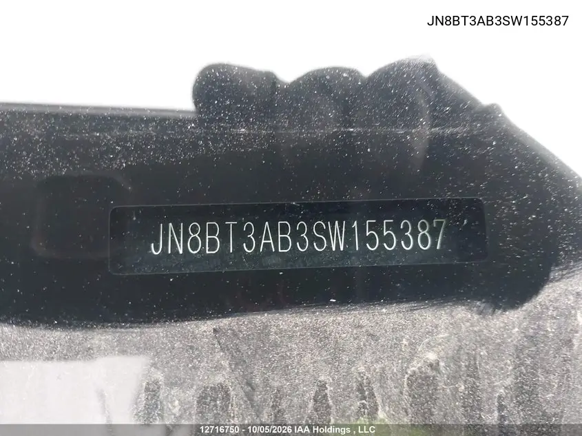2025 NISSAN ROGUE VIN JN8BT3AB3SW155387 — фото 24
