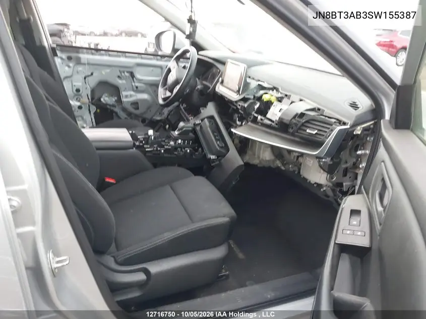 2025 NISSAN ROGUE VIN JN8BT3AB3SW155387 — фото 5
