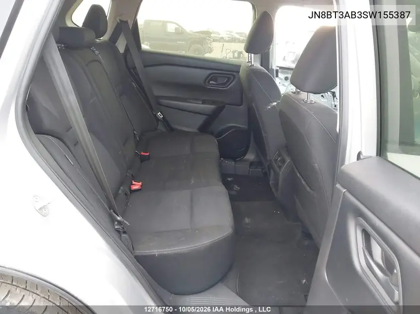 2025 NISSAN ROGUE VIN JN8BT3AB3SW155387 — фото 8