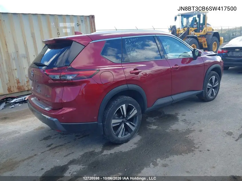 2025 NISSAN ROGUE VIN JN8BT3CB6SW417500 — фото 4