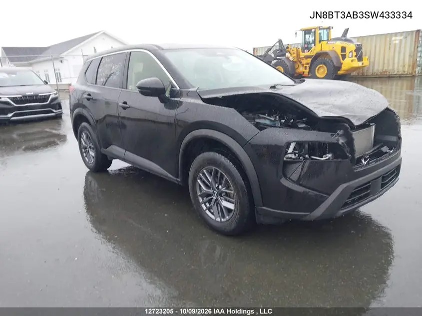 NISSAN ROGUE 2025, VIN JN8BT3AB3SW433334