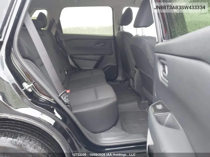 2025 NISSAN ROGUE VIN JN8BT3AB3SW433334 — фото 8
