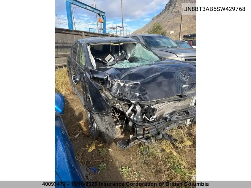 NISSAN ROGUE 2025, VIN JN8BT3AB5SW429768