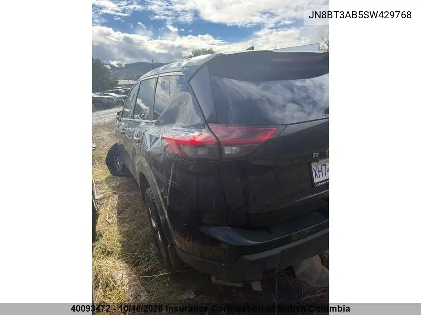 2025 NISSAN ROGUE VIN JN8BT3AB5SW429768 — фото 3