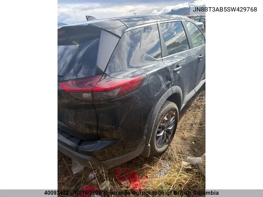 2025 NISSAN ROGUE VIN JN8BT3AB5SW429768 — фото 4