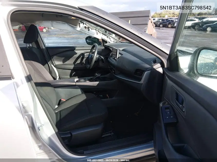 2025 NISSAN ROGUE VIN 5N1BT3AB3SC798542 — фото 5