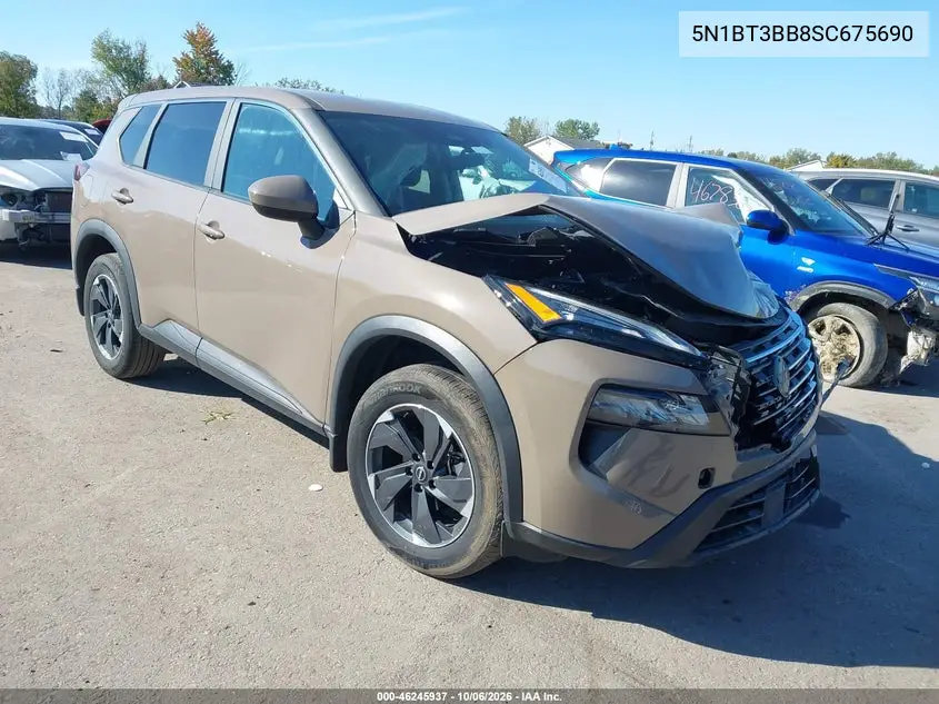 NISSAN ROGUE 2025, VIN 5N1BT3BB8SC675690