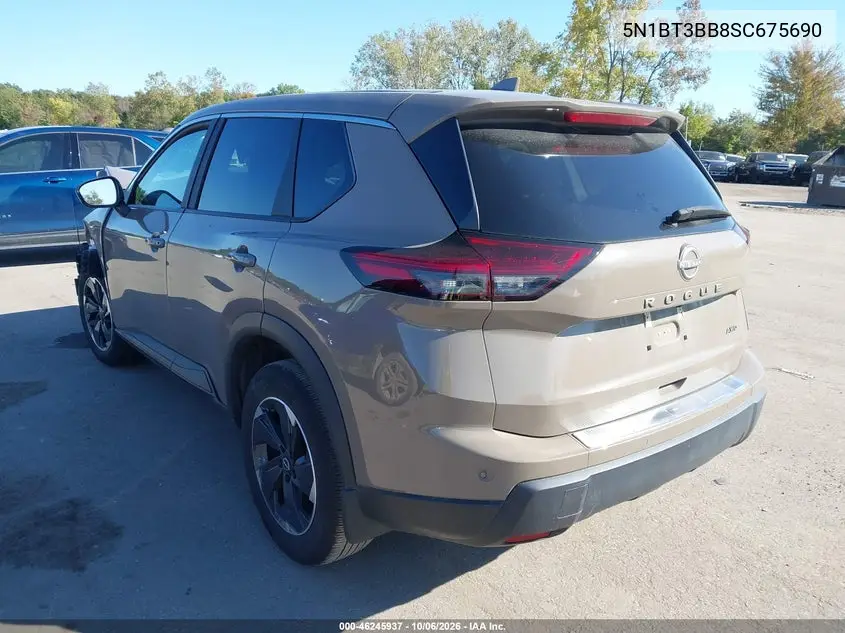 2025 NISSAN ROGUE VIN 5N1BT3BB8SC675690 — фото 3