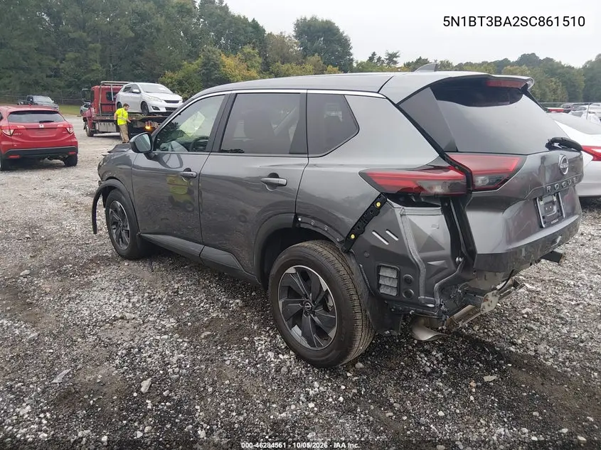 2025 NISSAN ROGUE VIN 5N1BT3BA2SC861510 — фото 3