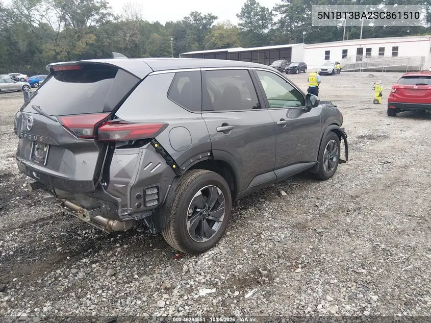 2025 NISSAN ROGUE VIN 5N1BT3BA2SC861510 — фото 4
