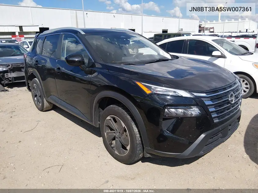 NISSAN ROGUE 2025, VIN JN8BT3BA5SW007361