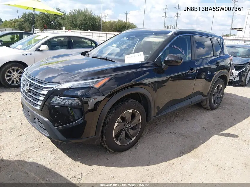 2025 NISSAN ROGUE VIN JN8BT3BA5SW007361 — фото 2