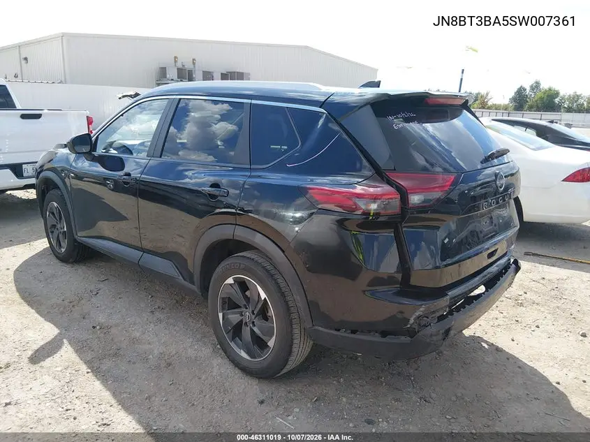 2025 NISSAN ROGUE VIN JN8BT3BA5SW007361 — фото 3