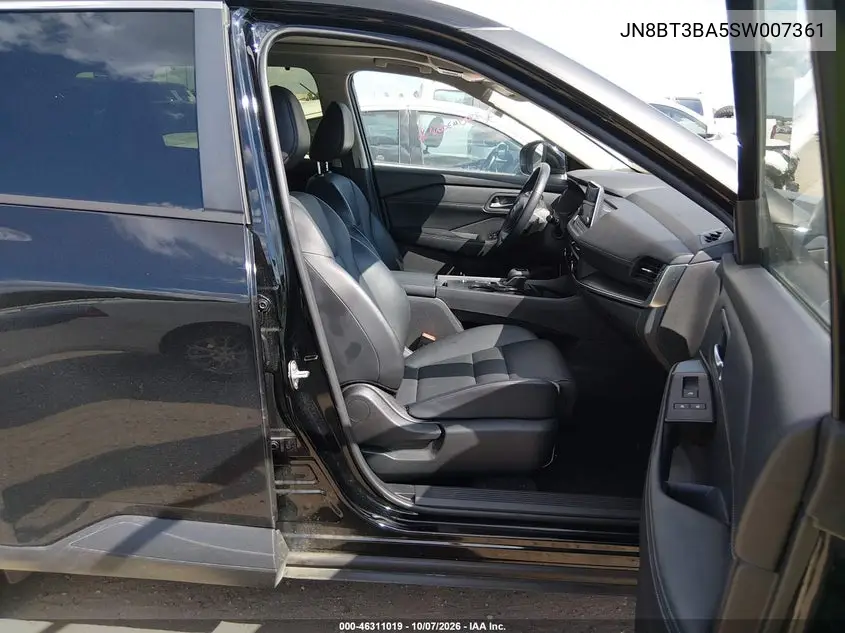 2025 NISSAN ROGUE VIN JN8BT3BA5SW007361 — фото 5