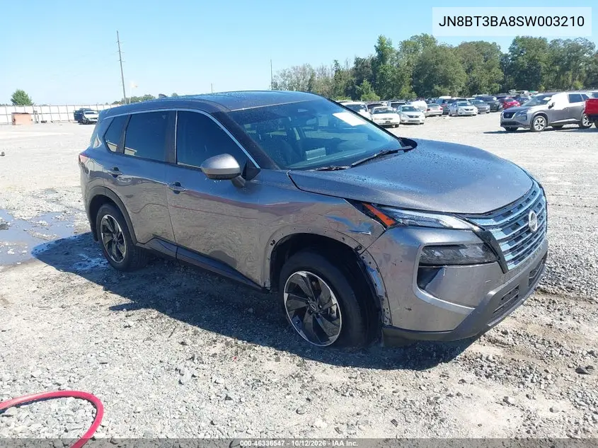 NISSAN ROGUE 2025, VIN JN8BT3BA8SW003210