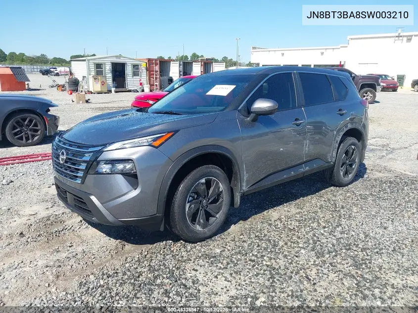 2025 NISSAN ROGUE VIN JN8BT3BA8SW003210 — фото 2