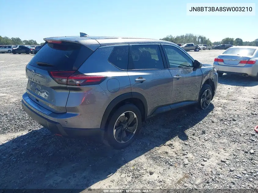 2025 NISSAN ROGUE VIN JN8BT3BA8SW003210 — фото 4