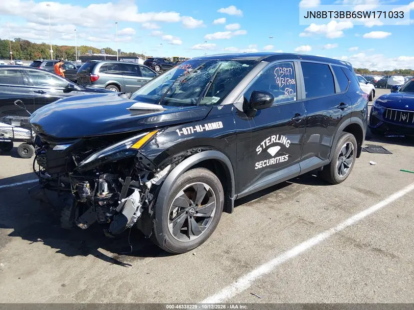 2025 NISSAN ROGUE VIN JN8BT3BB6SW171033 — фото 2