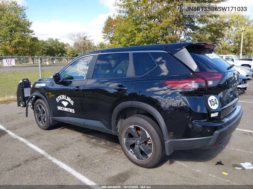 2025 NISSAN ROGUE VIN JN8BT3BB6SW171033 — фото 3