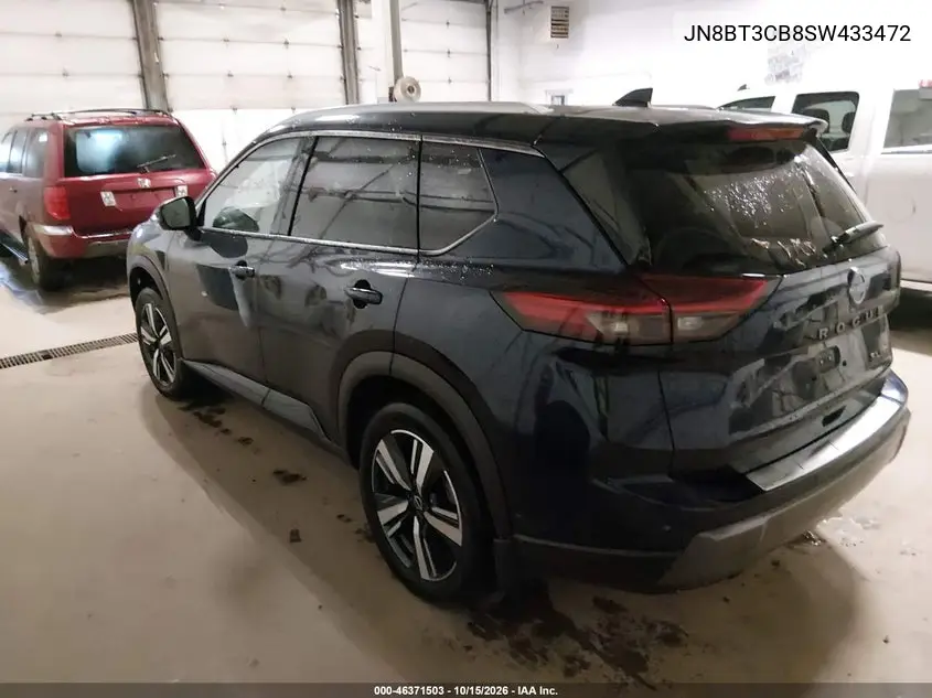 2025 NISSAN ROGUE VIN JN8BT3CB8SW433472 — фото 3