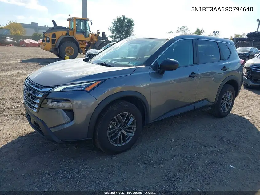 NISSAN ROGUE 2025, VIN 5N1BT3AA6SC794640