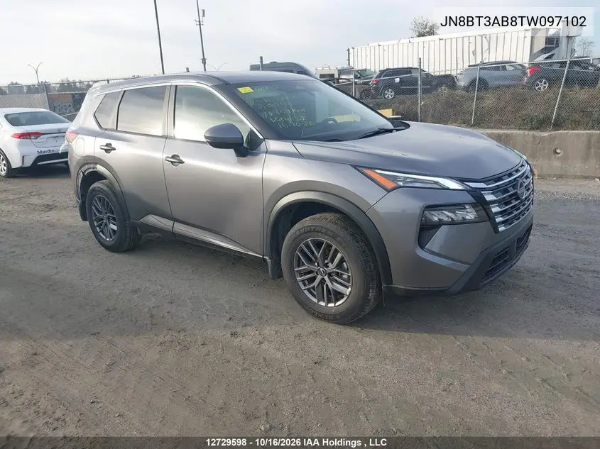 NISSAN ROGUE 2026, VIN JN8BT3AB8TW097102