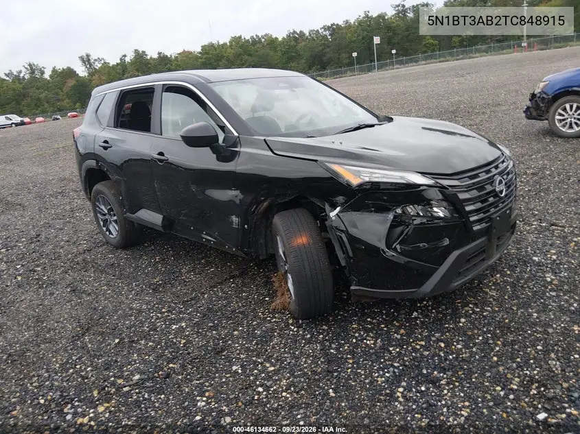 NISSAN ROGUE 2026, VIN 5N1BT3AB2TC848915