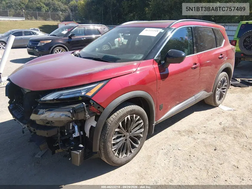 2026 NISSAN ROGUE VIN 5N1BT3BA8TC757489 — фото 2