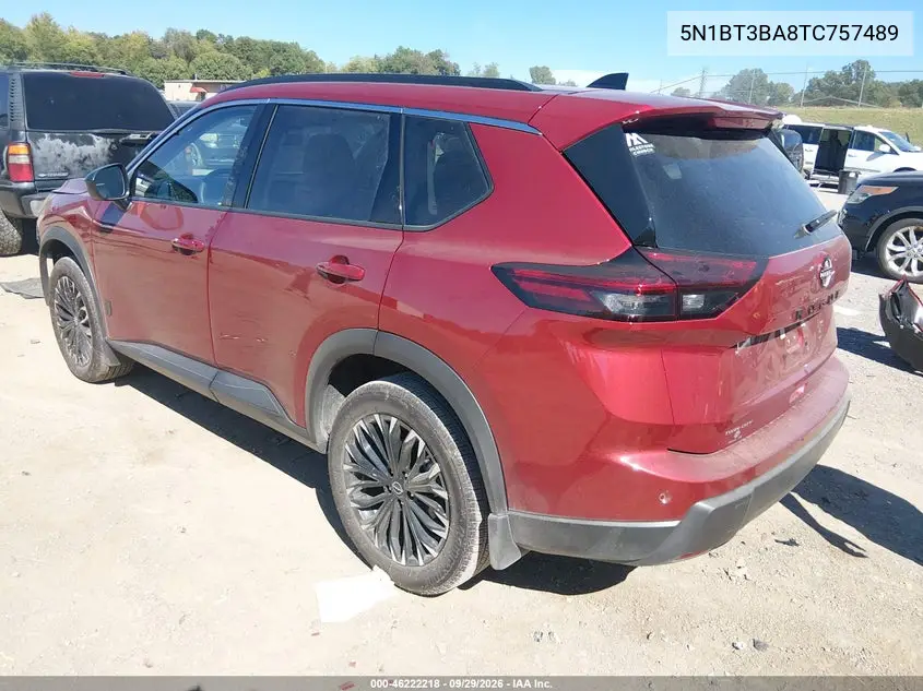 2026 NISSAN ROGUE VIN 5N1BT3BA8TC757489 — фото 3