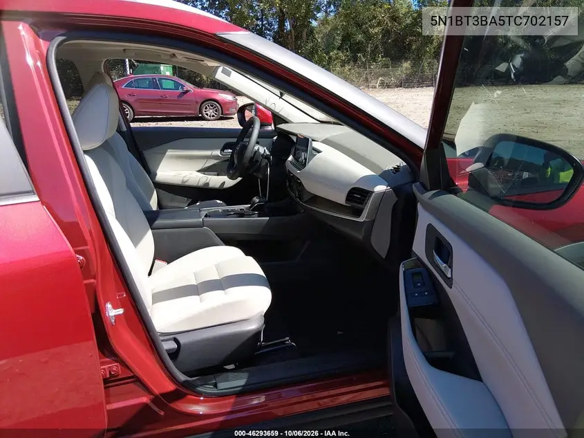 2026 NISSAN ROGUE VIN 5N1BT3BA5TC702157 — фото 5