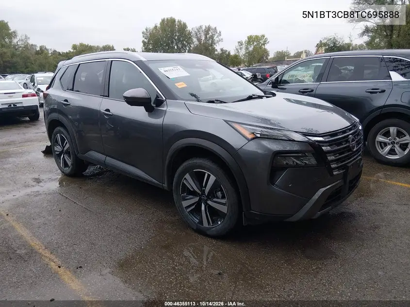 NISSAN ROGUE 2026, VIN 5N1BT3CB8TC695888