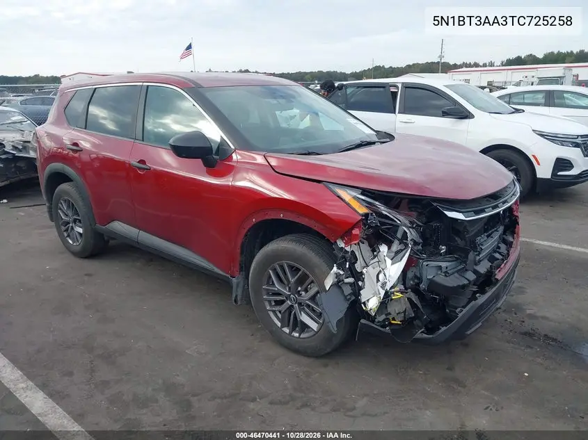 NISSAN ROGUE 2026, VIN 5N1BT3AA3TC725258