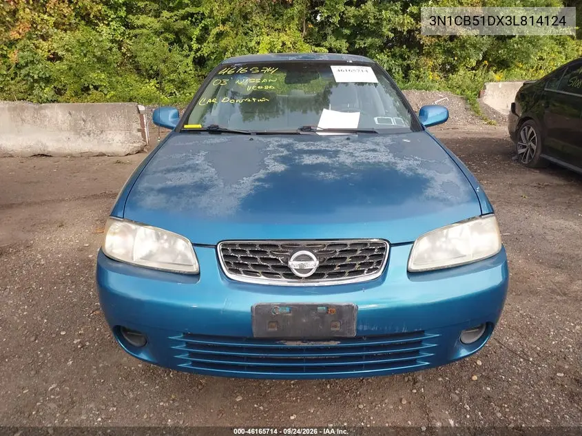 2003 NISSAN SENTRA VIN 3N1CB51DX3L814124 — фото 6