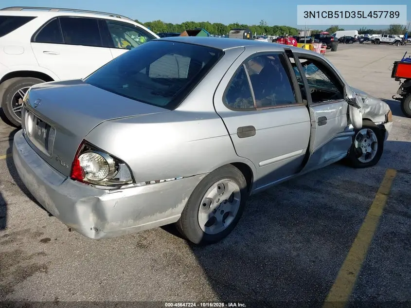 2005 NISSAN SENTRA VIN 3N1CB51D35L457789 — фото 4