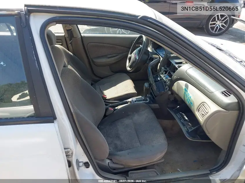 2005 NISSAN SENTRA VIN 3N1CB51D55L520665 — фото 5