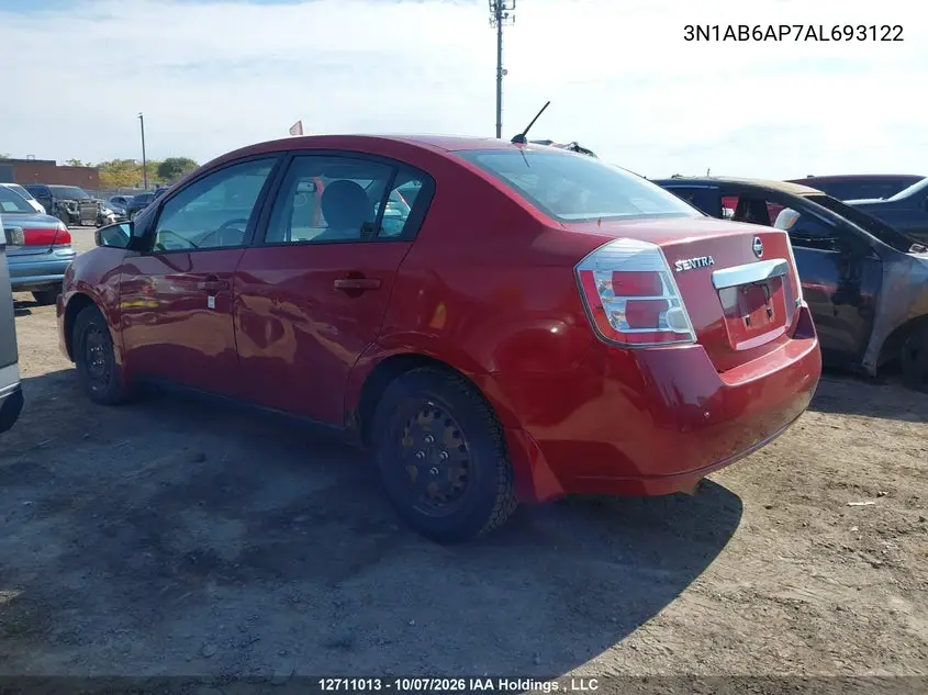 2010 NISSAN SENTRA VIN 3N1AB6AP7AL693122 — фото 14