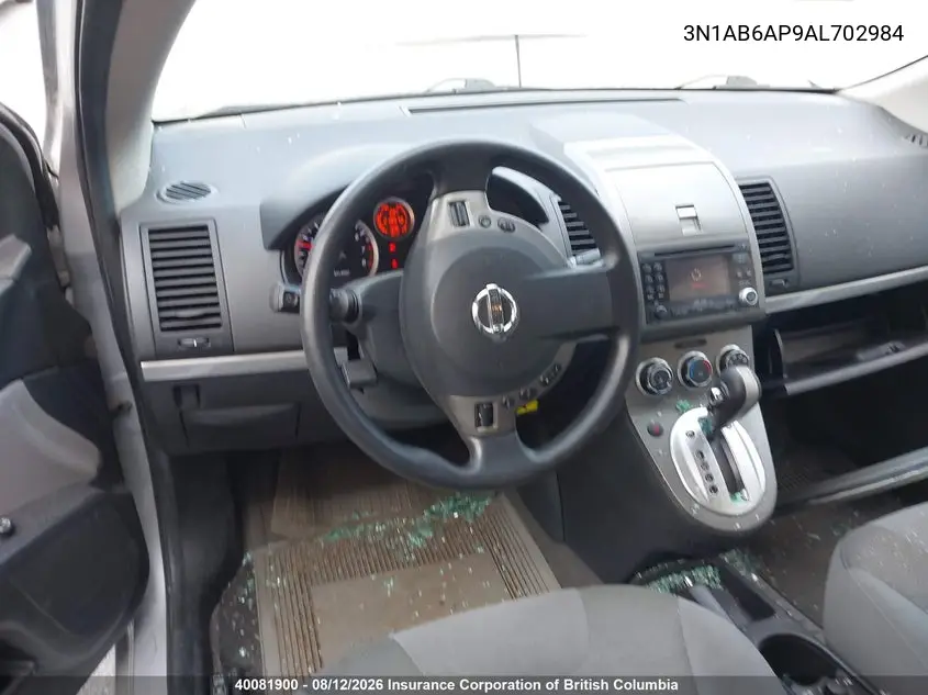 2010 NISSAN SENTRA VIN 3N1AB6AP9AL702984 — фото 16